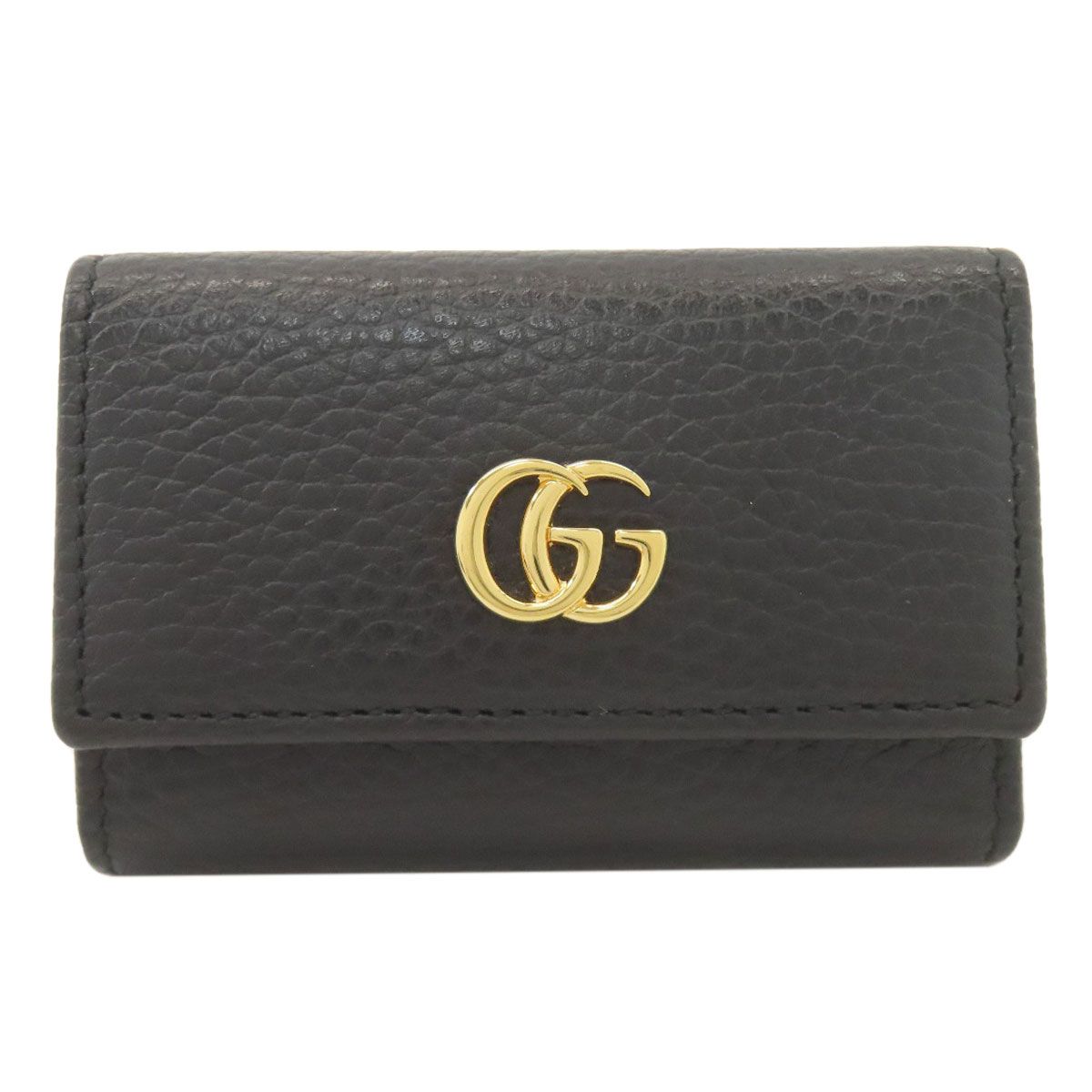 Gucci Double Key Case Leather Key Holder