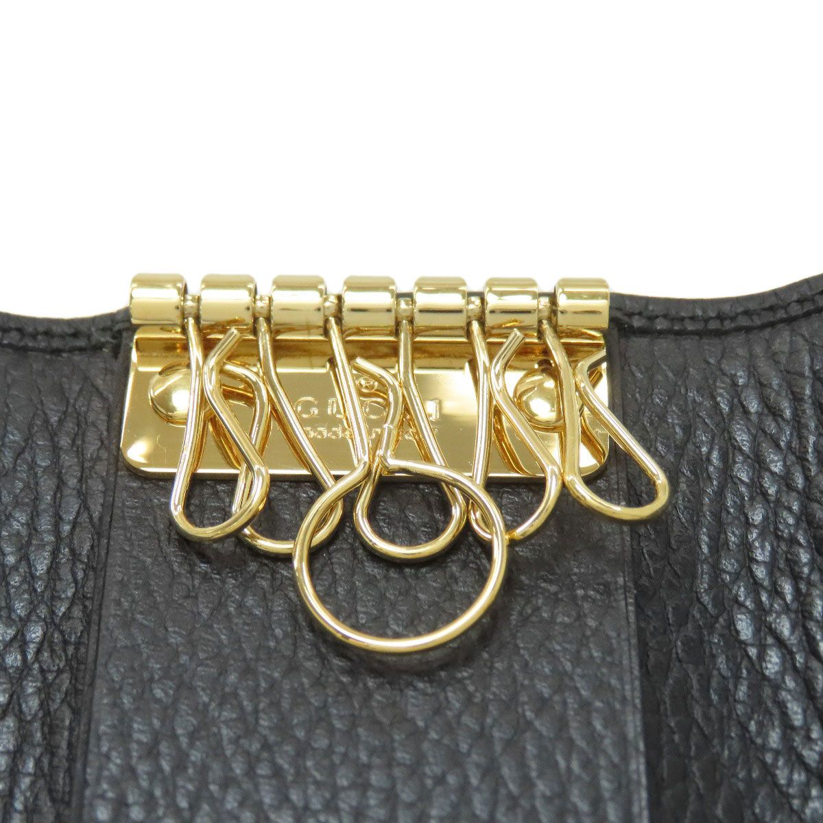Gucci Double Key Case Leather Key Holder — view 6