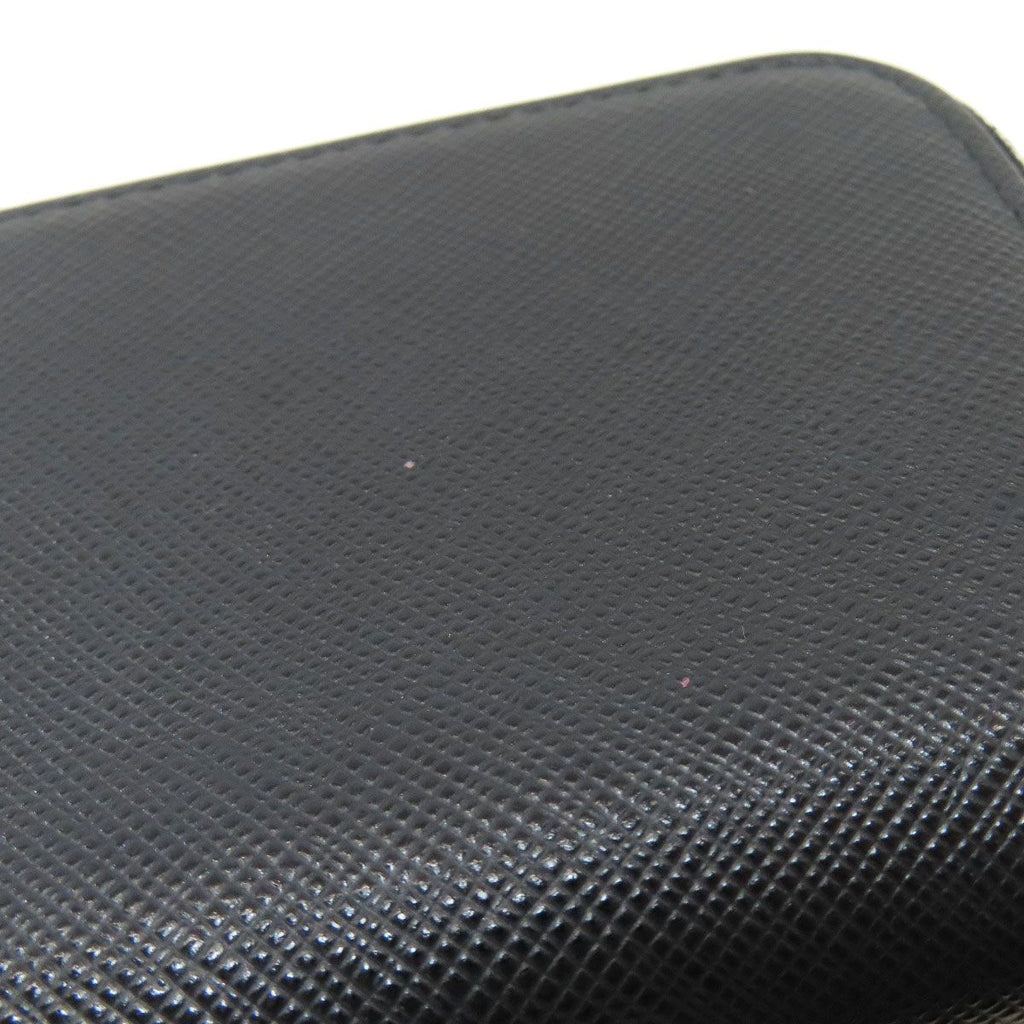 Prada Ribbon Motif Coin Case Saffiano — view 9