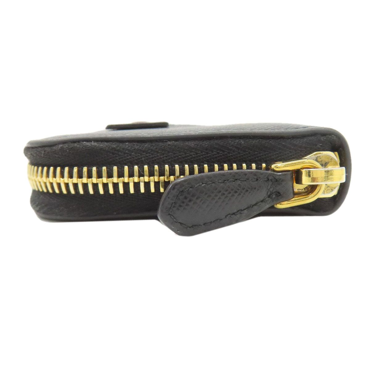 Prada Ribbon Motif Coin Case Saffiano — view 3