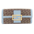 Fendi Zucchino Pattern Wallet Canvas