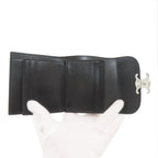 Celine Triomphe Flap Trifold Wallet Leather — view 5