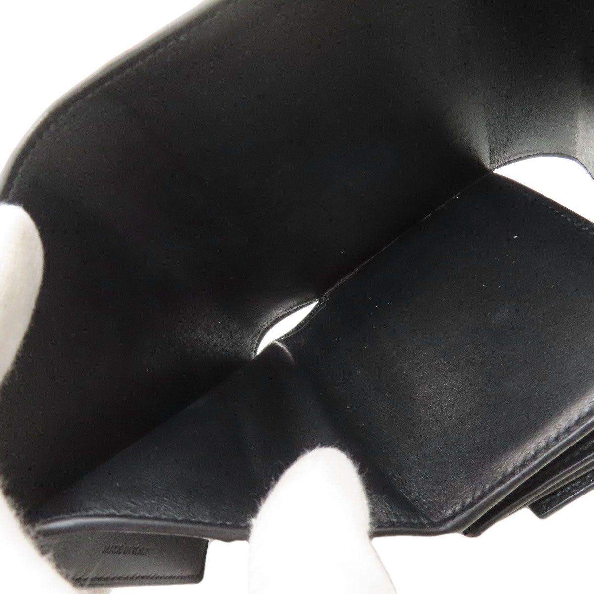 Celine Triomphe Flap Trifold Wallet Leather — view 6