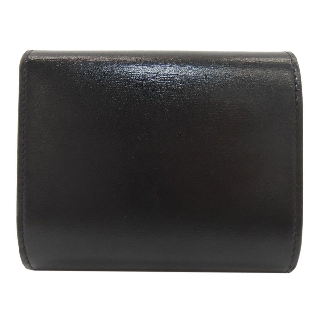 Celine Triomphe Flap Trifold Wallet Leather — view 2