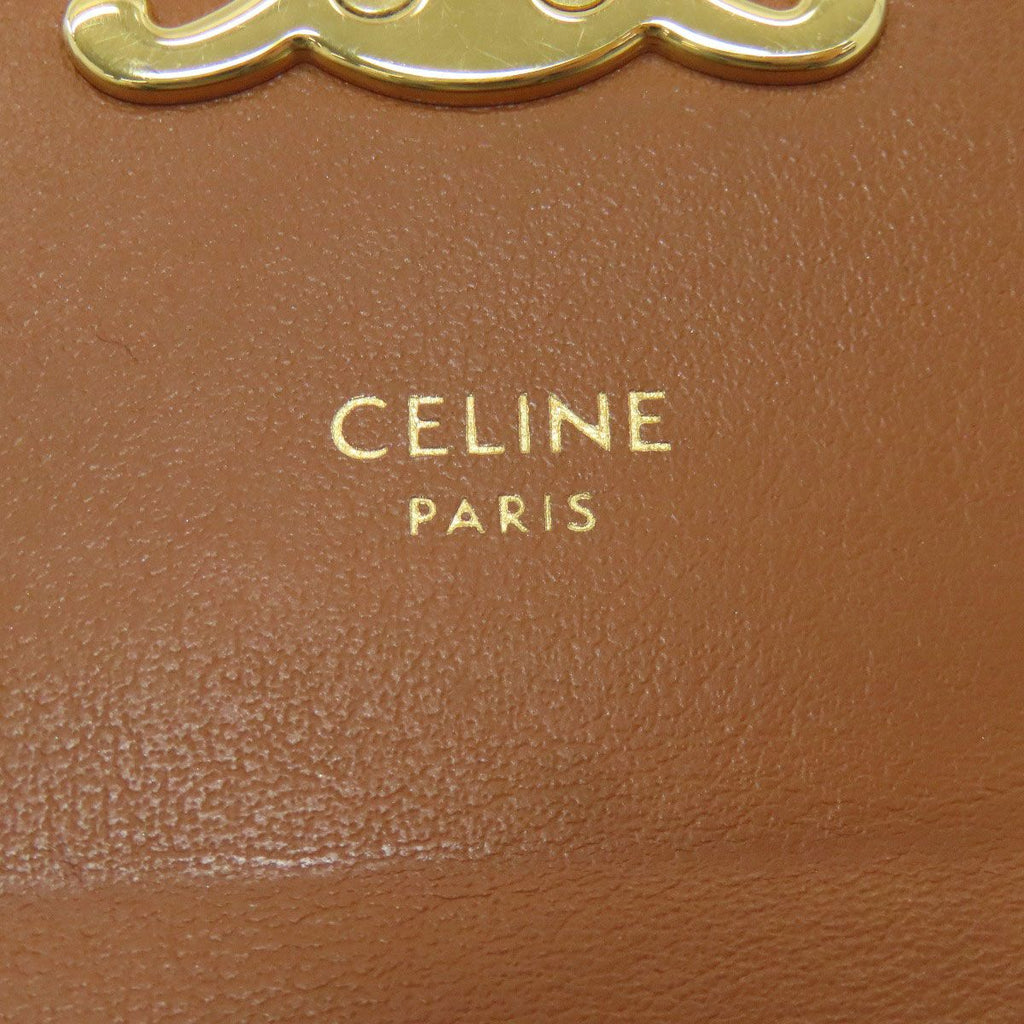 Celine Triomphe Flap Trifold Wallet — view 8