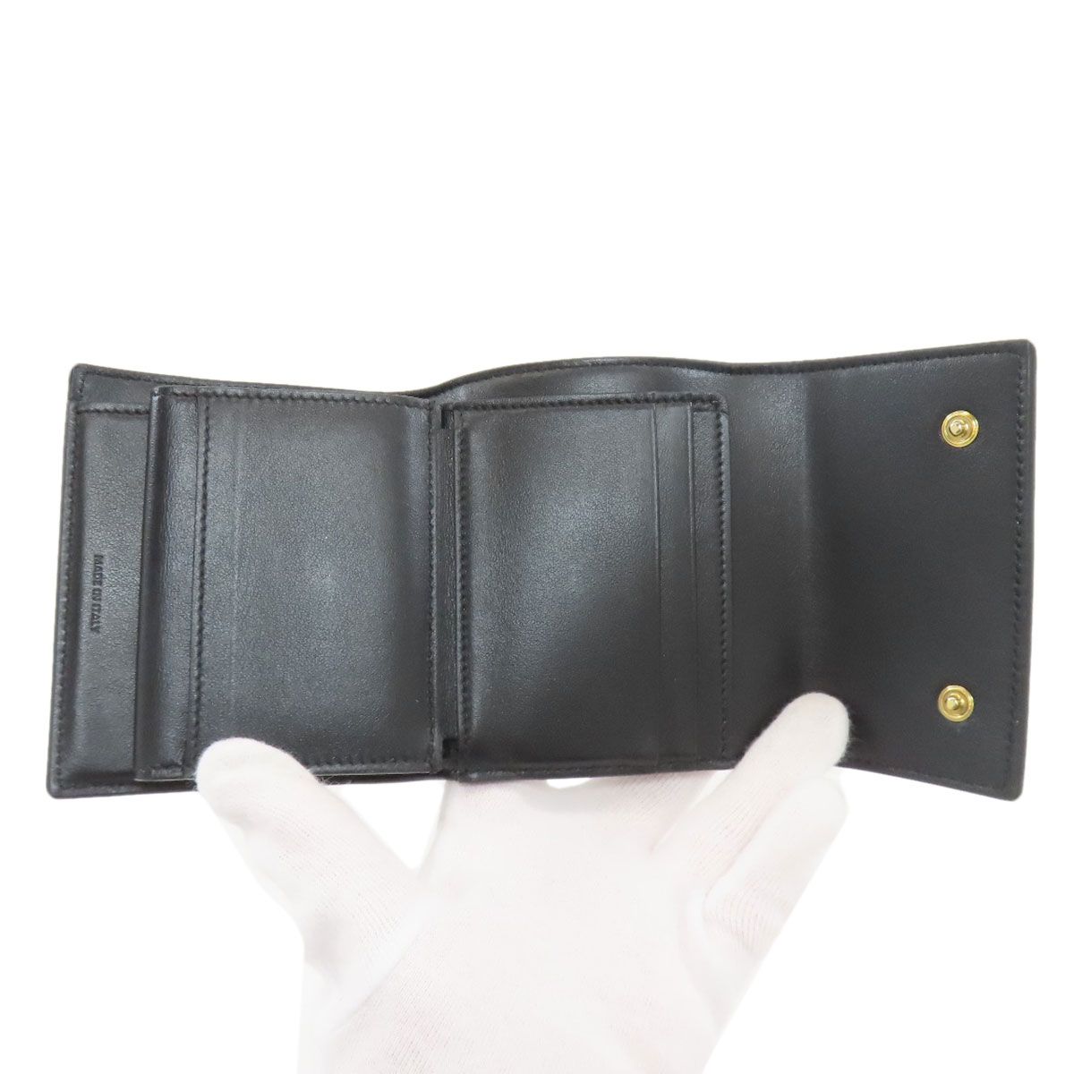 Celine Small Trifold Wallet Leather — view 5