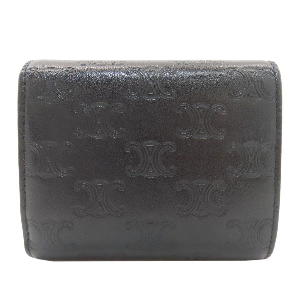 Celine Small Trifold Wallet Leather — view 2