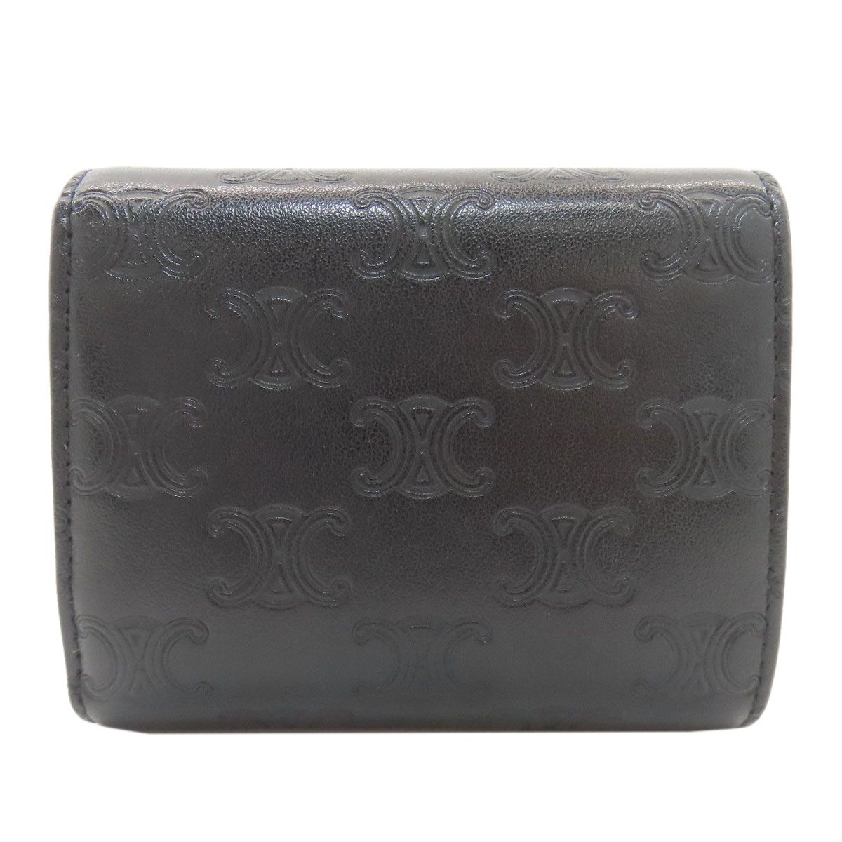 Celine Small Trifold Wallet Leather — view 2