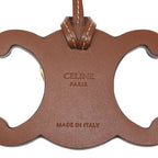 Celine Triomphe Charm Key Holder Leather — view 4