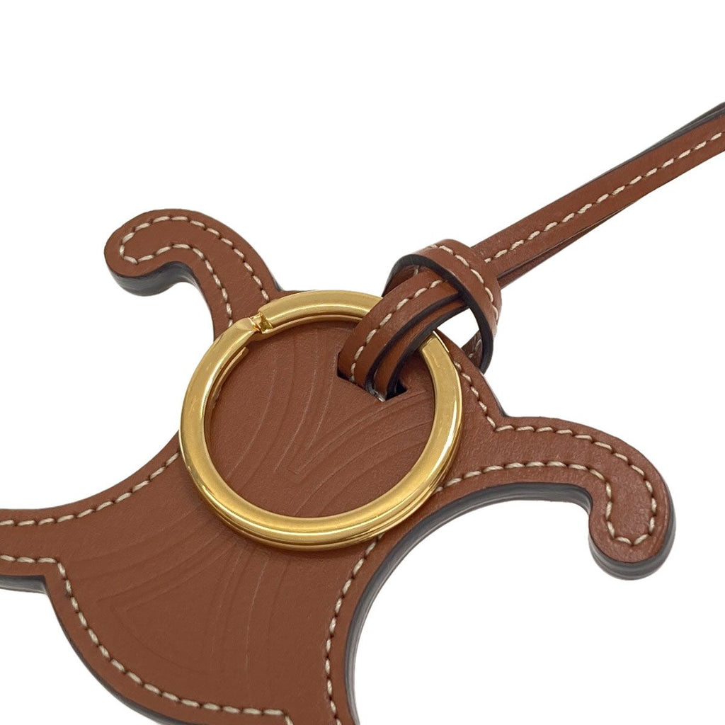 Celine Triomphe Charm Key Holder Leather — view 5