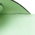 Hermes Calvi Duo Verso Silver Card Case Calf — view 7
