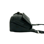 Prada Logo Leather Shoulder Bag Crossbody Pochette Black — view 6