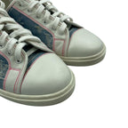 Louis Vuitton Sneakers Denim Monogram White — view 5