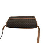 Celine Vintage Macadam Blason Triomphe Pattern Leather Shoulder Bag Pochette — view 4