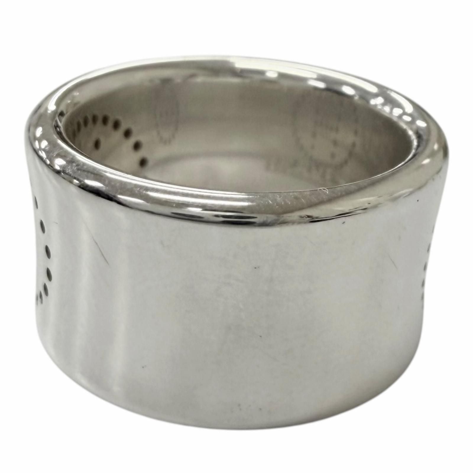 Hermes Eclipse Ribbon Ring Silver — view 2