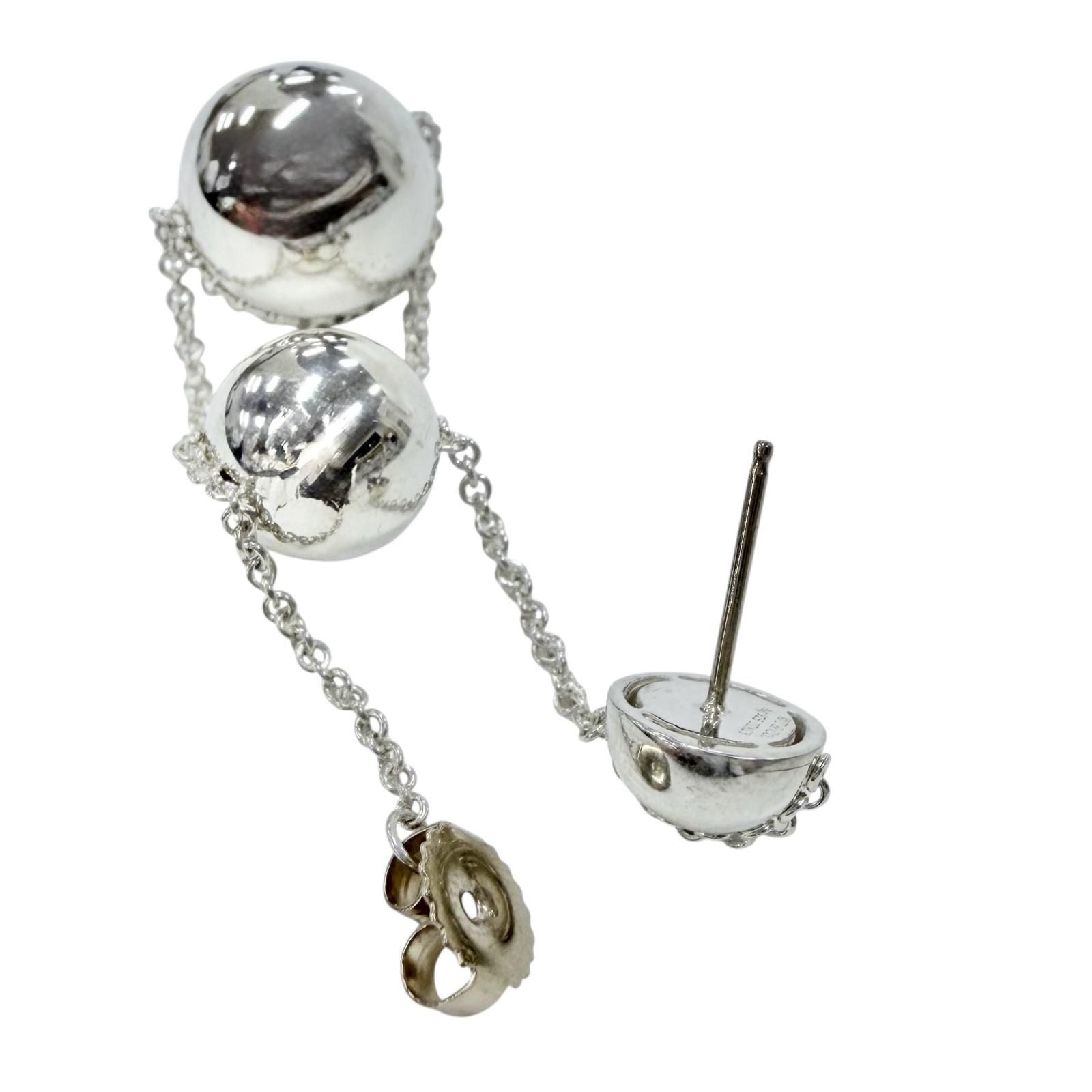 Tiffany & Co Triple Drop Earrings Silver — view 5
