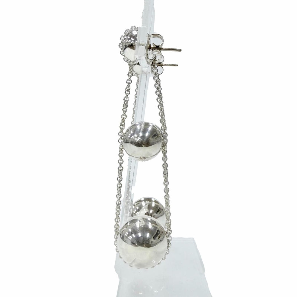 Tiffany & Co Triple Drop Earrings Silver — view 2