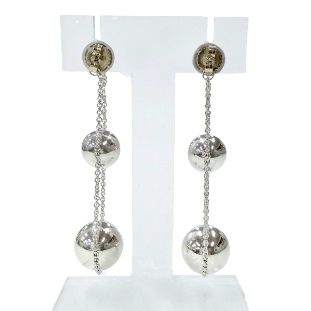 Tiffany & Co Triple Drop Earrings Silver — view 3