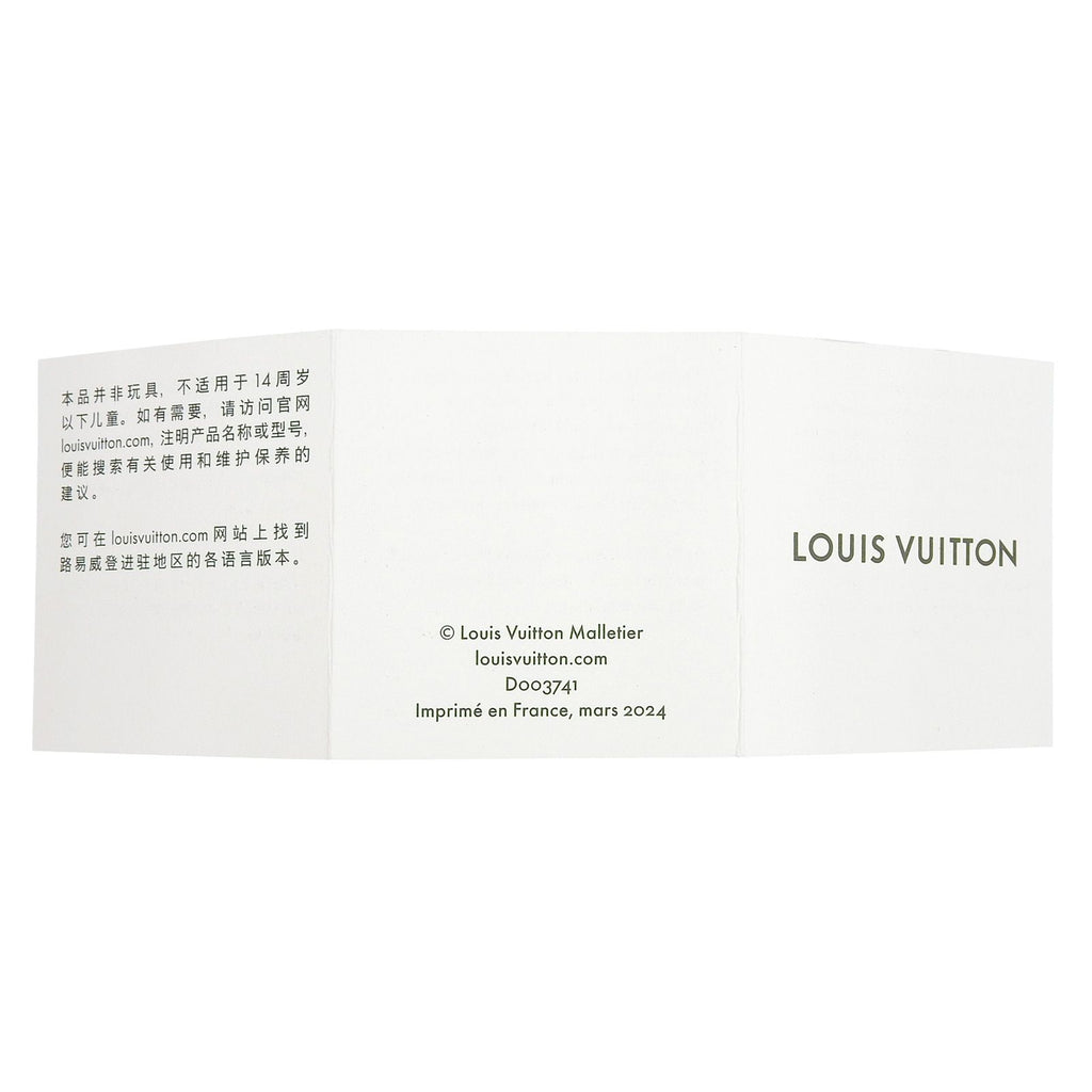 Louis Vuitton Murakami Monogram Back Charm Cherry Red Green Gold Keychain — view 8