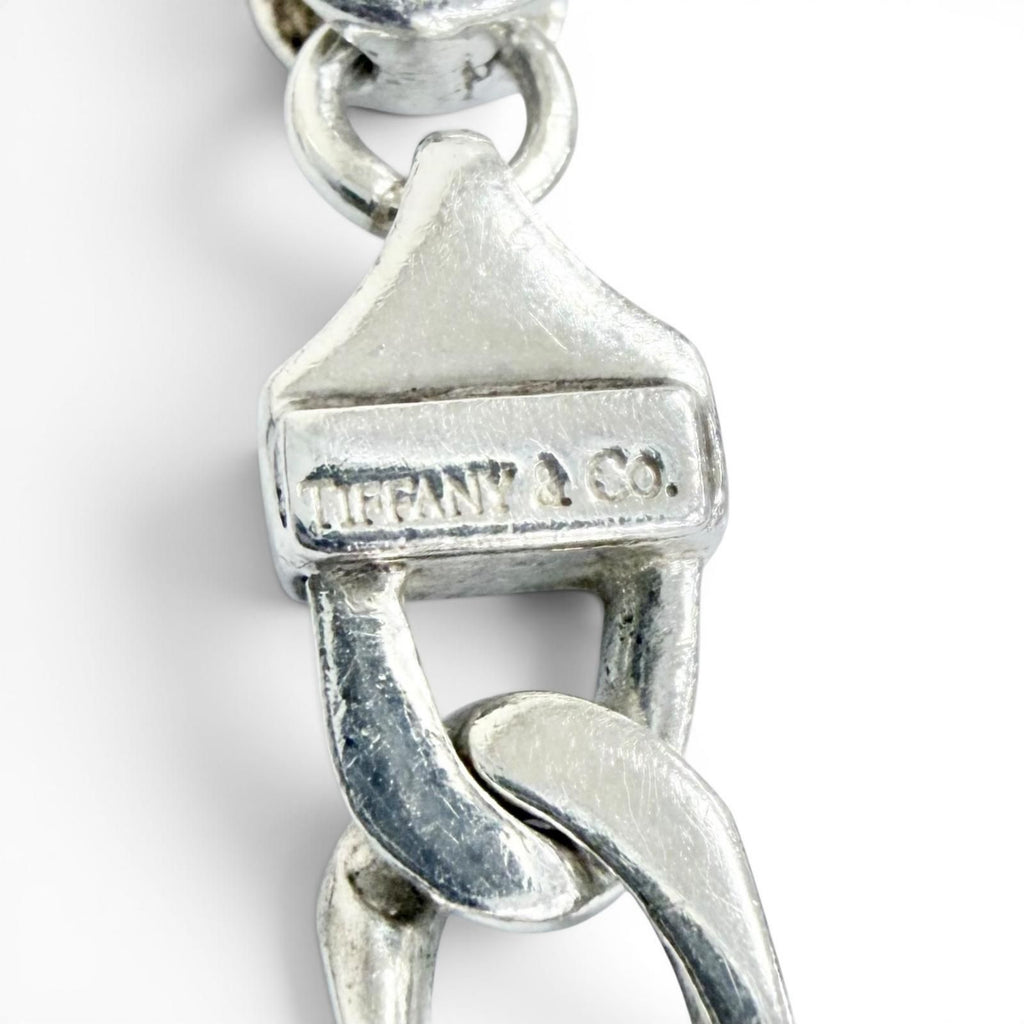 Tiffany & Co Figaro 925 750 Chain Bracelet 19 cm Silver Gold Recommended — view 4