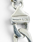 Tiffany & Co Figaro 925 750 Chain Bracelet 19 cm Silver Gold Recommended — view 4