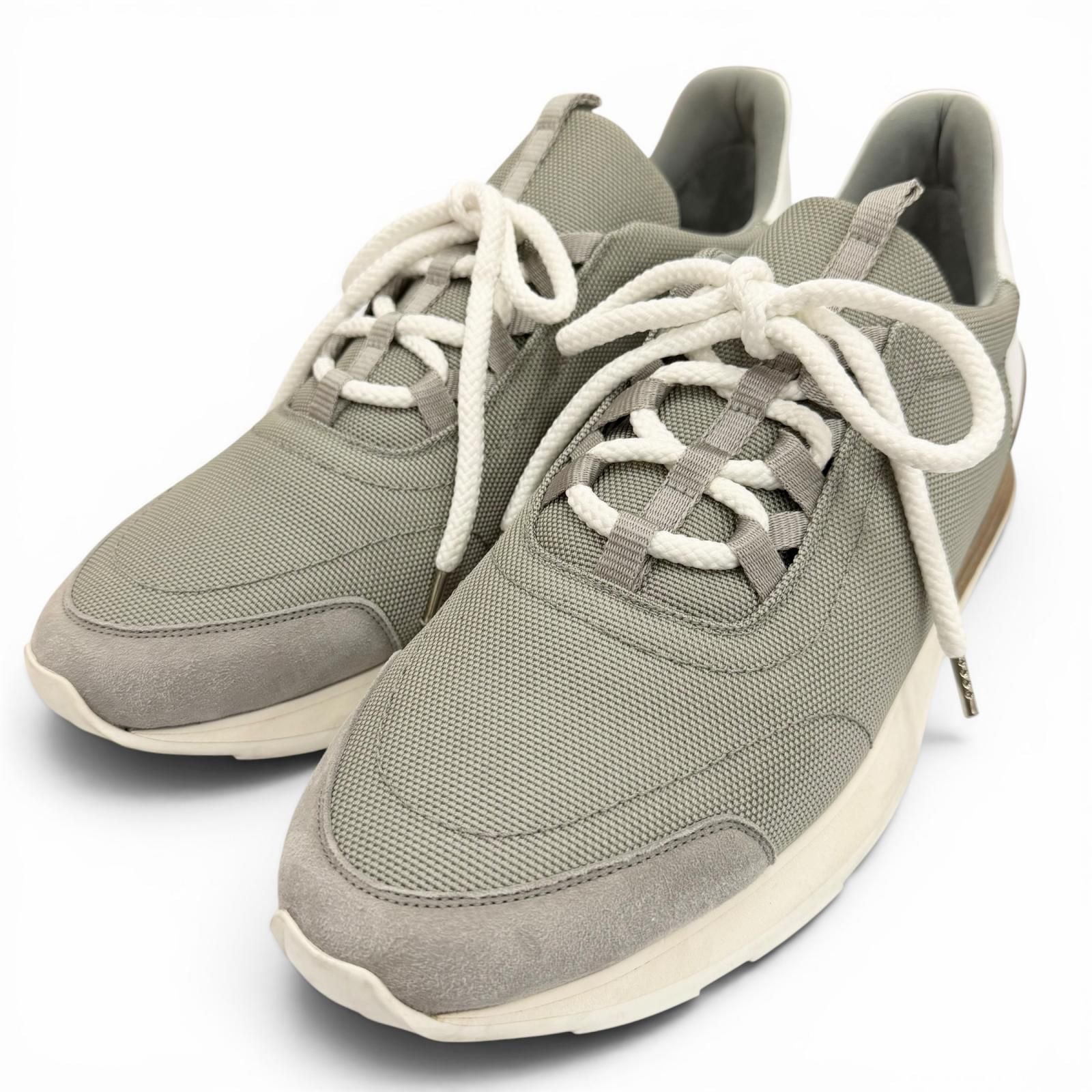 Hermes Miles Nylon Leather Different Sneaker