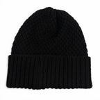 Chanel Cashmere CC Logo Hat Knit Cap Black — view 7