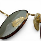 Celine Marble Pattern Boston Eyewear Sunglasses Brown Gold Green — view 8