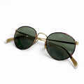 Celine Marble Pattern Boston Eyewear Sunglasses Brown Gold Green