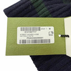 Gucci Cashmere Jumbo GG Knit Cap Navy Dark Green M 58 — view 8