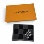 Louis Vuitton Scarf Damier Heritage Wool 100% Noir — view 2