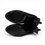 Louis Vuitton Silhouette Line Suede Leather Monogram Flower Heels LV Logo Short — view 7