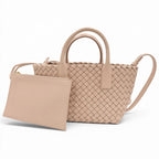Bottega Veneta Mini Cover with Lambskin Pouch 2-Way Pink