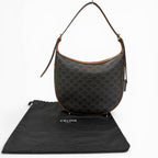 Celine Eloise Shoulder Bag Triomphe Canvas Brown — view 2