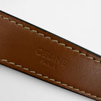 Celine Eloise Shoulder Bag Triomphe Canvas Brown — view 8