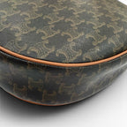 Celine Eloise Shoulder Bag Triomphe Canvas Brown — view 7