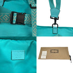 Gucci 2-Way Terry Cloth Patch Waist Bag Green — view 9