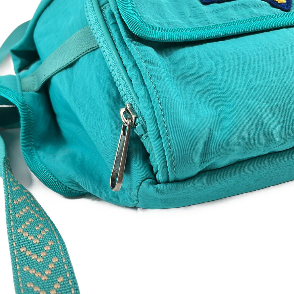 Gucci 2-Way Terry Cloth Patch Waist Bag Green — view 5