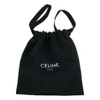 Celine Triomphe Compact Wallet Black Gold — view 7