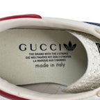 Gucci Adidas Wmns Gazelle Sneakers Beige Navy — view 7