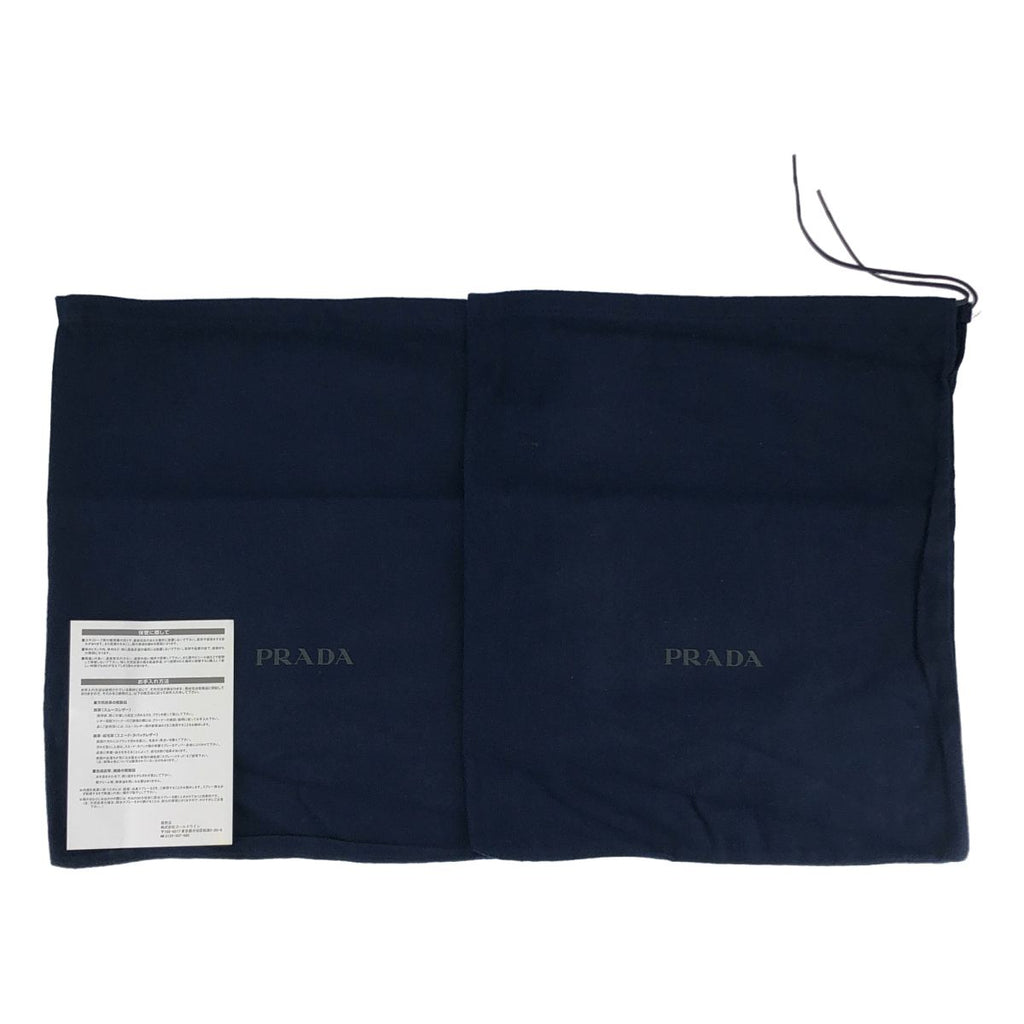 Prada Nylon Strap Sandals 9 Black — view 8