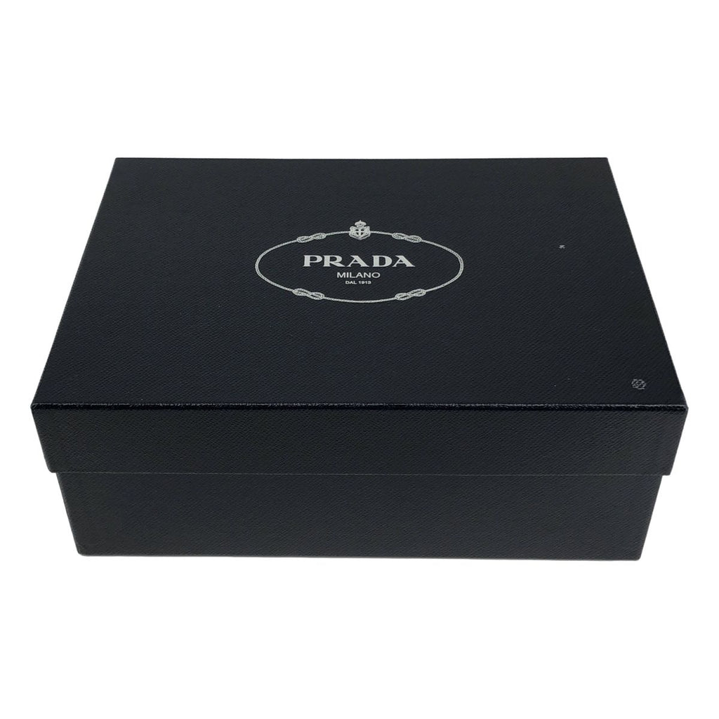 Prada Nylon Strap Sandals 9 Black — view 7