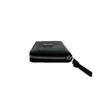 Louis Vuitton Lockme Zippy Wallet Leather Zip Around Noir Handbag — view 4