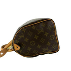 Louis Vuitton Vintage Speedy 25 Monogram Leather Boston Bag Brown — view 5