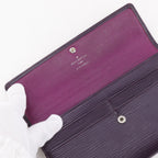 Louis Vuitton Portefeuille Sarah Epi Leather Cassis Purple Wallet — view 5