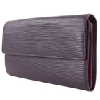 Louis Vuitton Portefeuille Sarah Epi Leather Cassis Purple Wallet — view 2