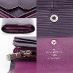 Louis Vuitton Portefeuille Sarah Epi Leather Cassis Purple Wallet — view 9
