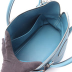 Hermes Handbag Bolide 35 Blue Jean 2-Way Leather — view 3