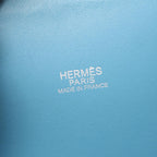 Hermes Handbag Bolide 35 Blue Jean 2-Way Leather — view 4