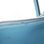 Hermes Handbag Bolide 35 Blue Jean 2-Way Leather — view 6